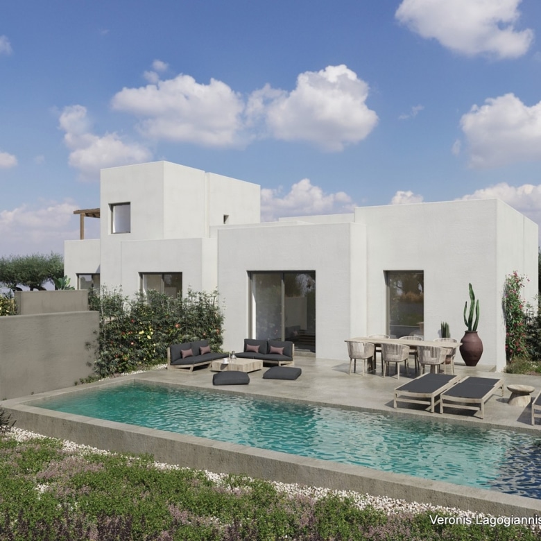 Agia Anna Naxos / Luxury Houses of 66.83m2 & 69.58m2 / 640670
