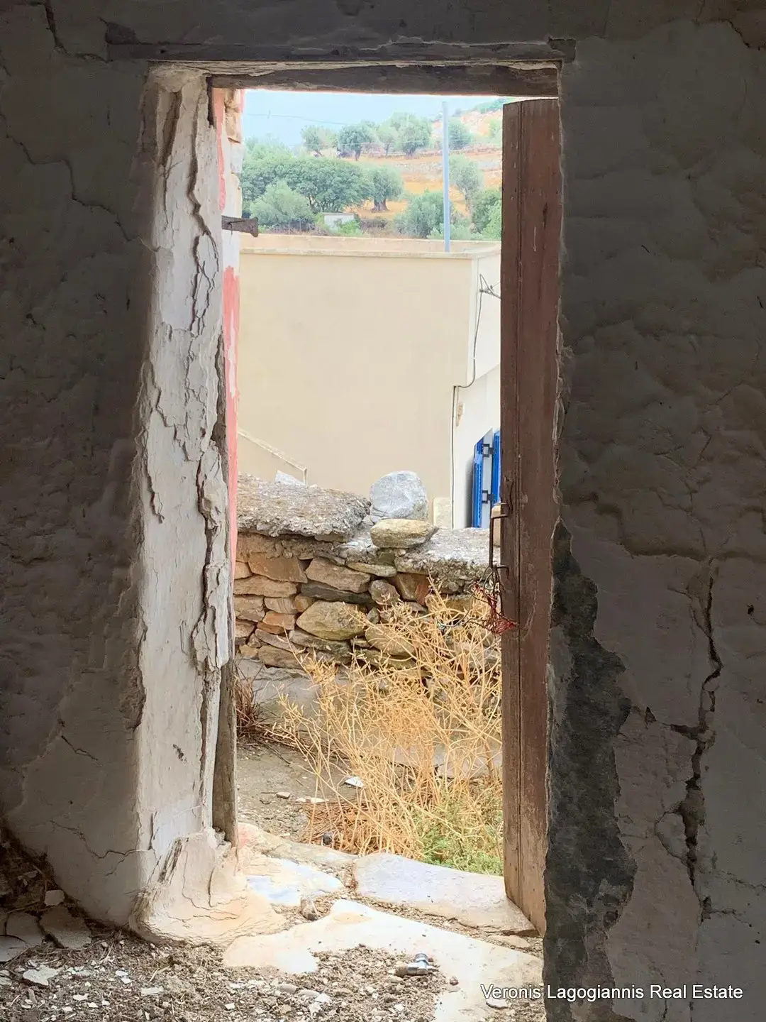 naxos9 Δαμαριώνας Νάξου /ερειπωμένη πέτρινη κατοικία 83 m2 / 640592