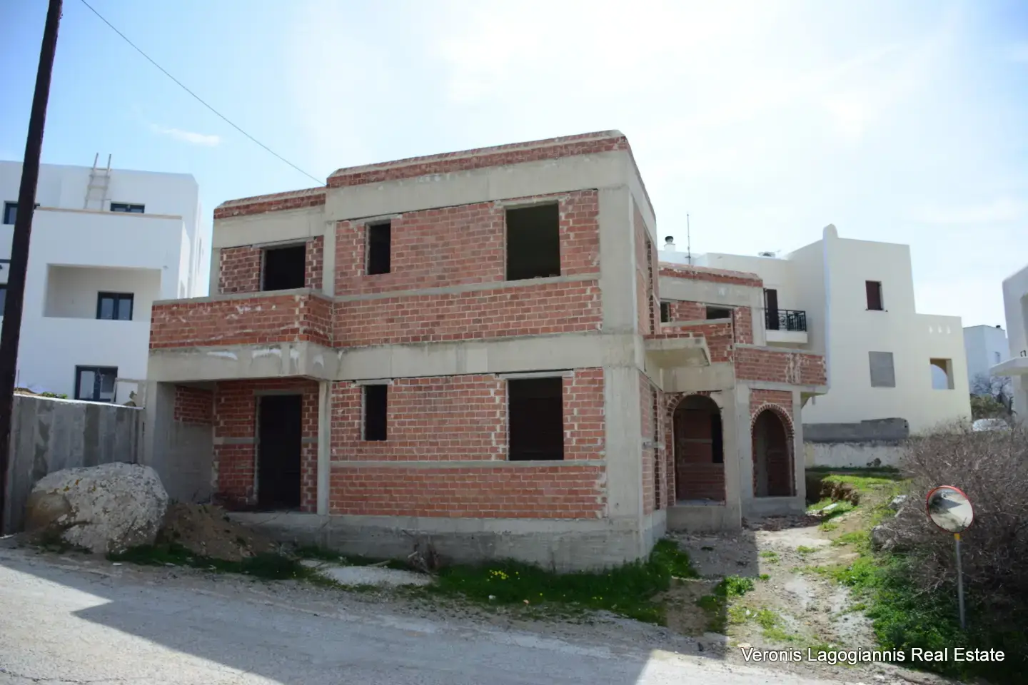 DSC_9547 Glinado Naxos / Unfinished 1st-Floor Apartment with Sea View / 640618