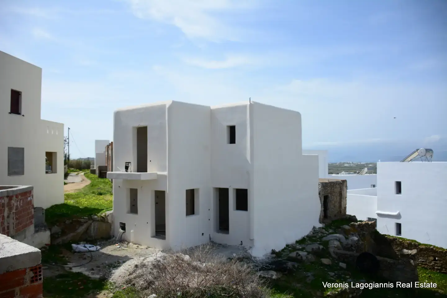DSC_9556 Glinado Naxos / Unfinished 1st-Floor Apartment with Sea View / 640618