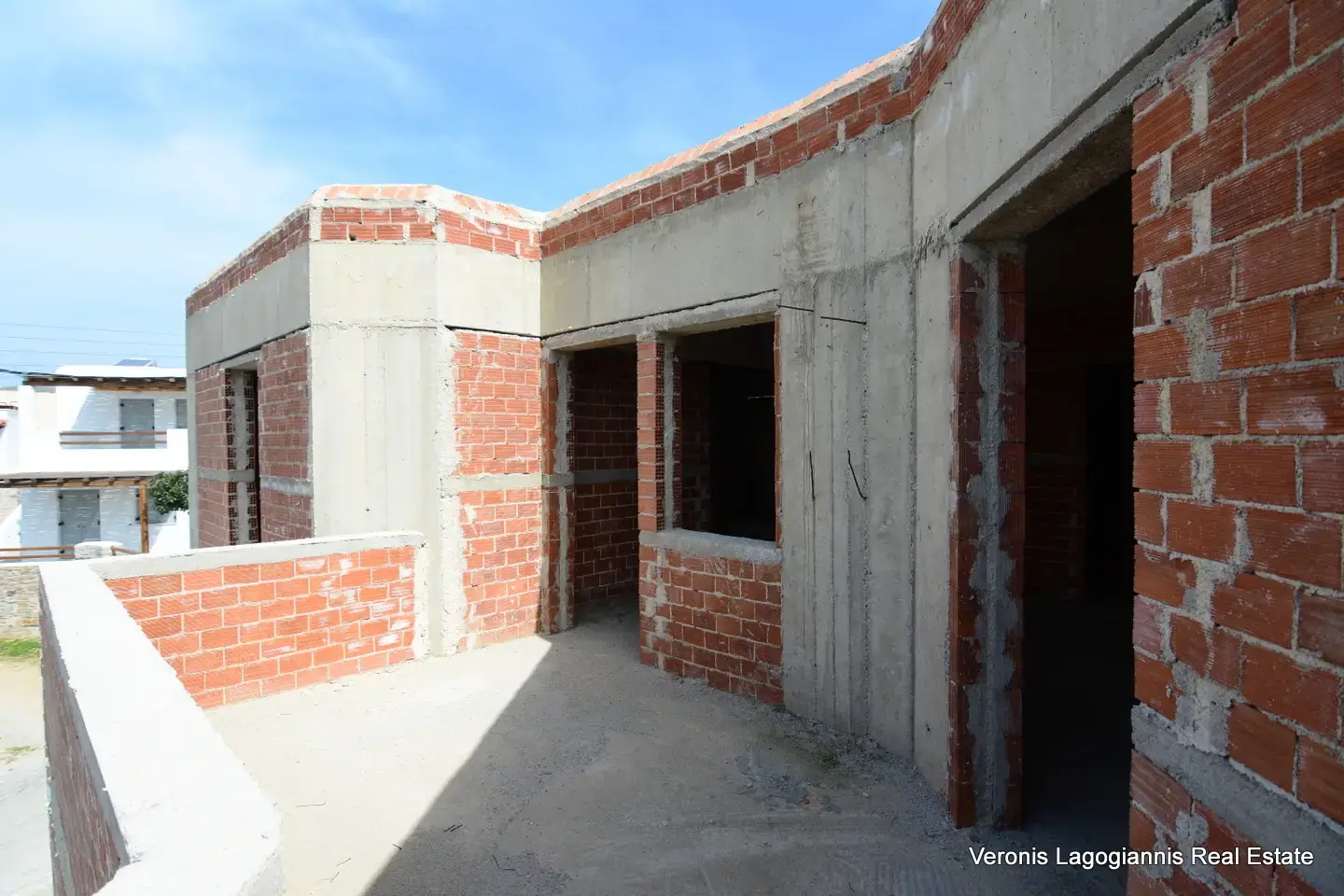 DSC_9581 Glinado Naxos / Unfinished 1st-Floor Apartment with Sea View / 640618