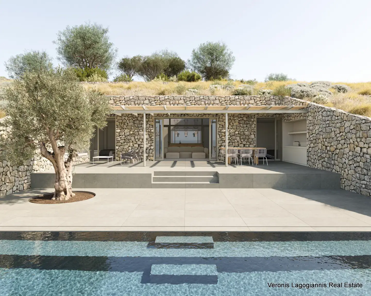NAXOS_TERRACE_full Chora Naxos Hills / three unfinished Cave houses of 160 m2 each / 640644