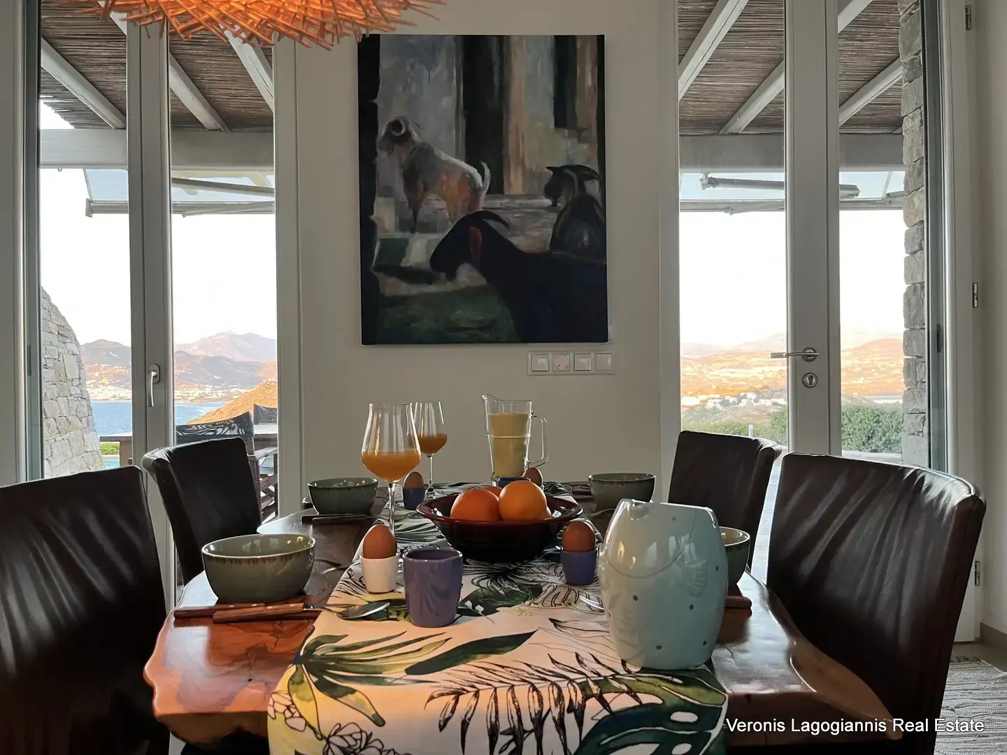 Breakfast Inside with a View Stelida Naxos / House of 78.55m2 / 640648