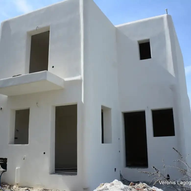 Glinado, Naxos / Unfinished 88 m2 Maisonette / 640617