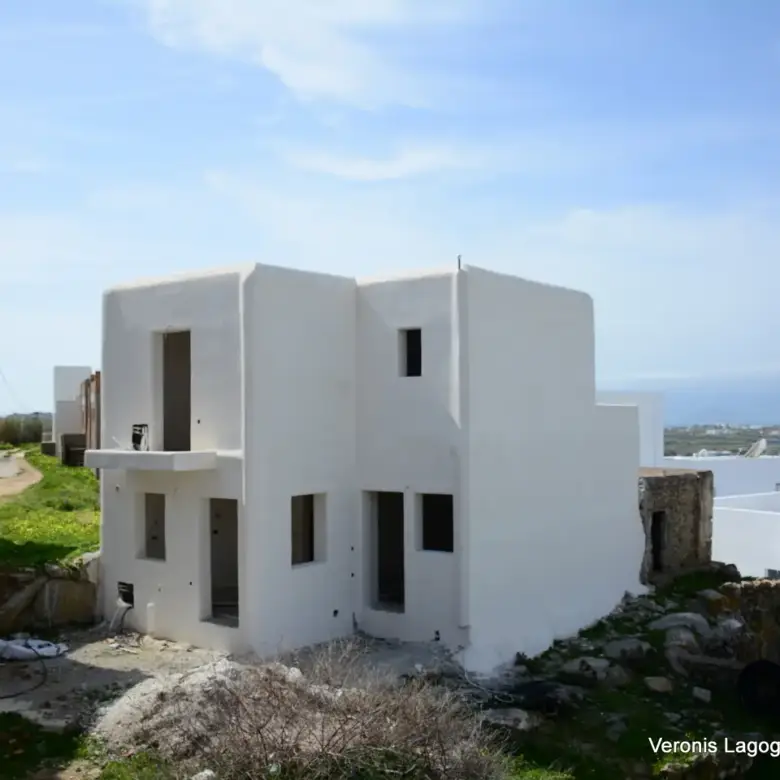 Glinado Naxos / Unfinished 1st-Floor Apartment with Sea View / 640618
